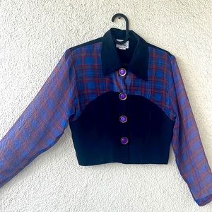 60s Vintage Retro Blouse